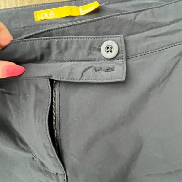 ** Lole Pursuit size 8 Walk Active Black Shorts quick dry - Picture 6 of 7